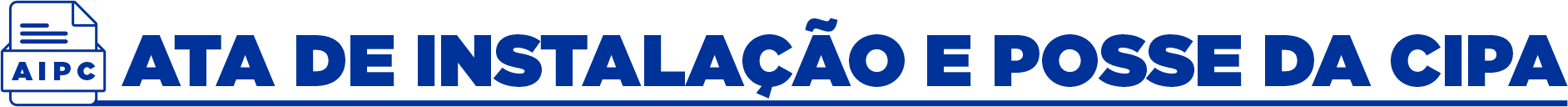 Ata de Instalação e Posse da CIPA